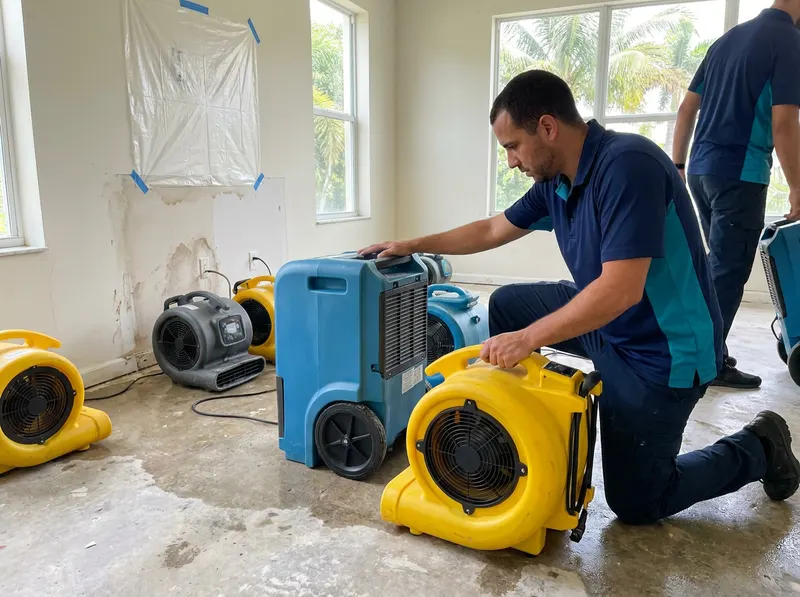 Structural Drying & Dehumidification in Miami, FL